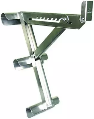 Qualcraft 2430 Aluminum 3 Rung Long Body Ladder JackSilver • $126.82