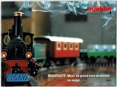 Marklin Maxi 1994 F Train Catalog • $11.63