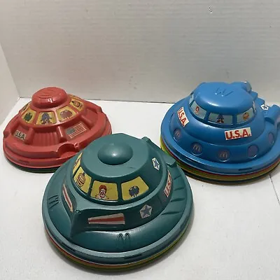 Vintage McDonald's Flying Saucer Happy Meal Container Lot Of 14 • $130