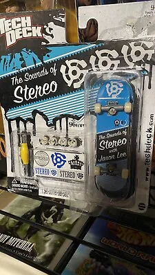New Sealed Retro Tech Deck Sounds Of Stereo Fingerboard 96mm 2009 Skateboard • $10