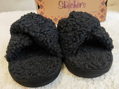 £25.50 • Buy Skechers Cozy Slide Slippers 167236 Black, UK5/EU38, RRP £45, New In Box,Bargain