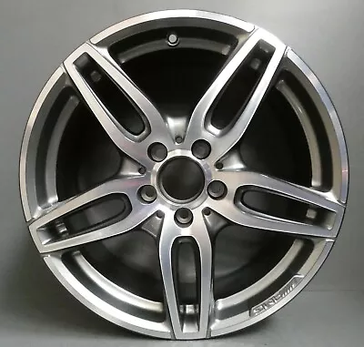 1 Mercedes Cla & A Class W176 C117 Amg-line 18  Alloy Wheel Rim Grey/silver • $619.13