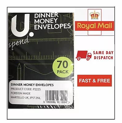 Brown Envelopes 98mm X 67mm For Dinner Money Wages Coin Beads & Seeds • £3.99