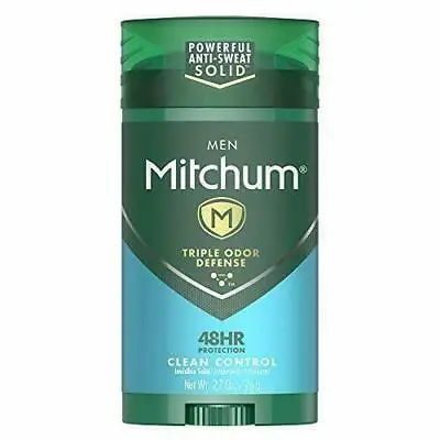 Mitchum Antiperspirant Deodorant Stick Triple Odor Defense Invisible Solid • $15.50