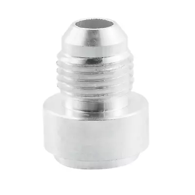 £5.99 • Buy AN -6 (AN6) Male Weld On Fitting Bulkhead Fitting Alu