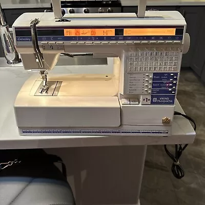 VIKING HUSQVARNA #1+ SEWING MACHINE 300th ANNIVERSARY Power Cord  & ACCESS READ • $359.99