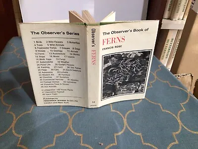 Observers Book Of Ferns 1966 B&W Edition • £24.99