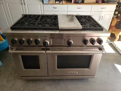 Wolf 48  Dual Fuel Stove Range Chargrill 2012 Model • $1