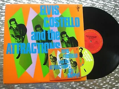 Elvis Costello & The Attractions ‎ ~ Get Happy! ~   LP W/CD   Columbia ‎PC 36347 • $11.99