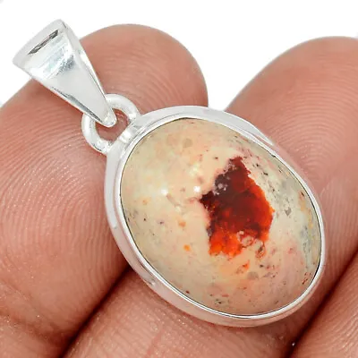 Natural Cantera Opal - Mexico 925 Sterling Silver Pendant Jewelry CP28450 • $20.99