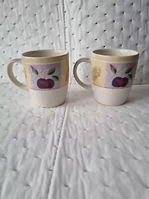 2x M&S Wild Fruits Mugs Marks And Spencer • £5