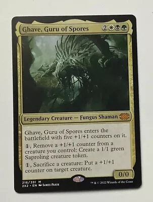 MTG Ghave Guru Of Spores Mint!!!! #216/331 Double Masters 2022 • $1.49