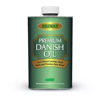 Briwax Danish Oil A Blend Of Oils & Resins Which Seal Feed & Finish Wood 1l/5l • £100