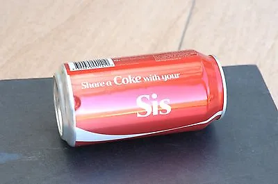 COCA COLA Factory Error Unopened Empty Can  Limited 2011 Share A Coke Campaign • $19999