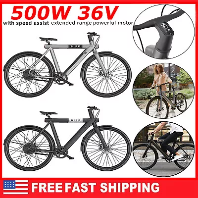 BirdBike Ebike 36V 500 Watt App Control Alloy Frame Electric Bike 37Miles Adults • $748.99