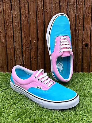 VANS UA ERA Blue Pink Unisex Shoes Sneakers US 9 Men / US 10.5 Women • $59