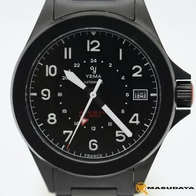 Yema Flygraf GMT Black Limited Edition SS (black PVD Coating) YAA21-3AMS • £807.33