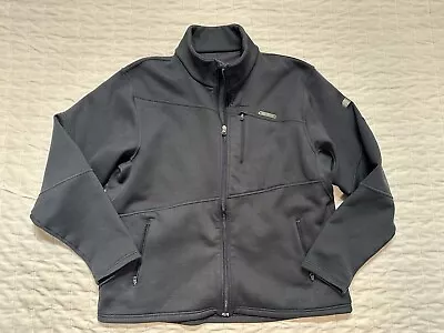 Under Armour Mens XL Black Jacket Softshell W/ Fleece Liner • $15