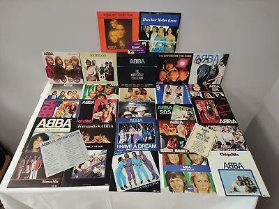 £1000 • Buy Abba The Anniversary Collection No 342/2000 Ultra Rare 26x7  Blue Coloured Vinyl