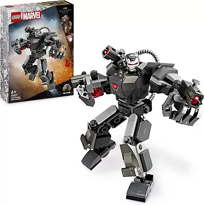 LEGO Marvel War Machine Mech Armour Buildable Toy Action Figure For Kids...  • £15.90