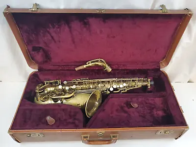 1938 Selmer Paris Professional Balanced Action Alto Saxophone For Restoration • $4499.99