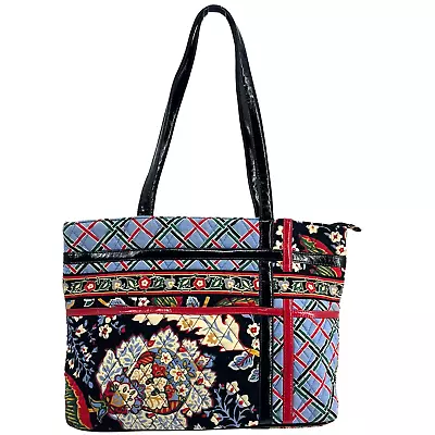 Vera Bradley Pattern 2010 Zippidy Versailles Tote Shoulder Handbag • $39.99