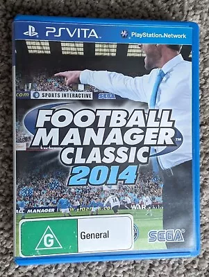 Playstation PS Vita Game - Football Manager Classic 2014 • $0.99