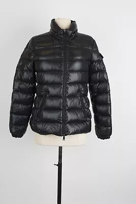 $1600 Moncler Bady Short Down Jacket Black SZ 1/Small Missing Hood • $525