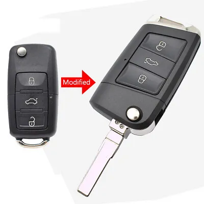 XUKE Car Key Shell For VW Golf Polo Sharan Tiguan Jetta Bora Key Remote Fob Case • $11.99