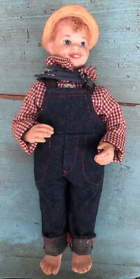 1966 Maggie Head 12in Doll Jake Bisque Farm Original Outfit • $20