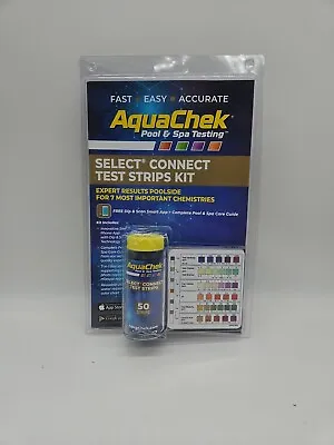 AquaChek 541604A Select 7-IN-1 Swimming Pool And Spa Test Strips Complete Kit • $19.92