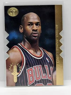 1995-96 Upper Deck SP Championship Shots Michael Jordan Gold Die Cut • $119.99