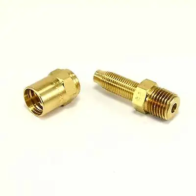 Reusable Hose Barb  - 1/4  NPT X 1/4  ID - 9/16  OD Hose - Air Hose FIttings • $6.29