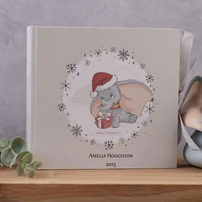 Personalised Disney Dumbo Baby’s First Christmas Photo Album XM9815 • £17.99