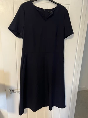 £5 • Buy Next Navy Work Dress Size 14