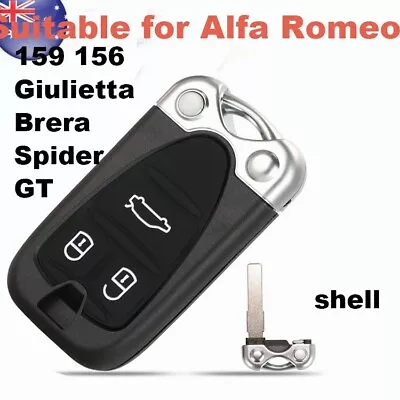 Remote Key Shell Case Suitable For Alfa Romeo 156 159 Giulietta Brera Spider • $4.18