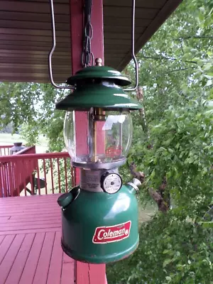 VTG November 1982 Coleman Model 200A Lantern GREEN Single Mantle Untested 11/82 • $119.99