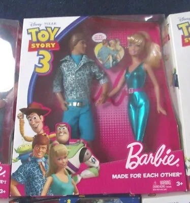 Disney Toy Story 3 Made For Each Other Barbie And Ken Box Set Rare 1st Edition • $479.99