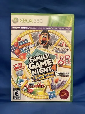 Family Game Night 4 The Game Show (Microsoft Xbox 360 2011) • $11