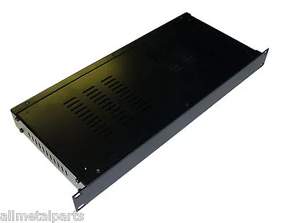 1U 19  Rack Mount Case 200mm Deep Vented Top And  Sides Enclosure Chassis • £66.50