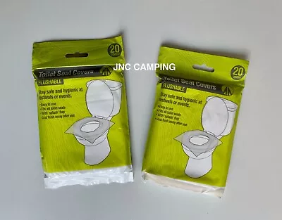 £4.95 • Buy 40 X Summit Disposable Paper Toilet Seat Cover Flushable Hygienic Health Camp