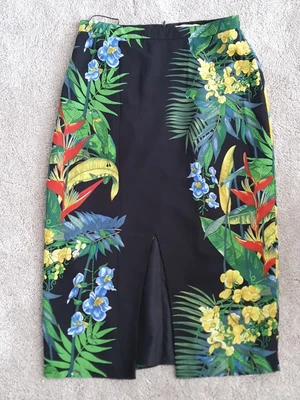 £5.20 • Buy Oasis Tropical  Black Size 12 Skirt