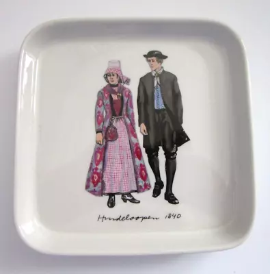 Villeroy & Boch Square Serving Dessert Plate - Luxembourg 1965 - People Vil227 • $11.08