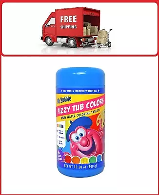 Mr. Bubble Fizzy Tub Colors Assorted Colors Unscented 150 Count • $10.99