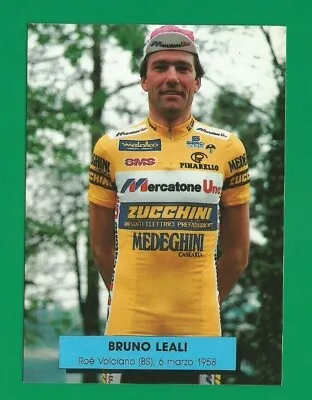 CYCLING Cycling Card BRUNO LOYALI Team MERCATONE UNO 1992 • $2.12