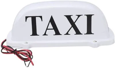 Taxi Sign Cab Lights Magnetic Car Roof 12V Waterproof • $9.99