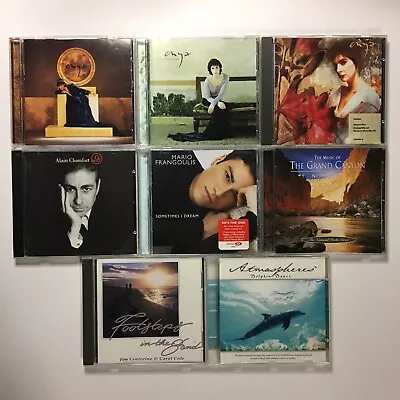 8 Electronic CDs 3 ENYA MARIO FRANGOULIS ALAIN CHAMFORT NICHOLAS GUNN & More • $3.99