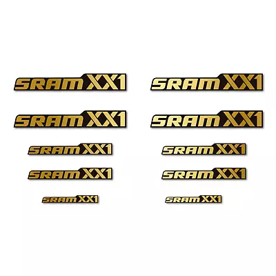 STAR SAM® STICKERS Sram XX1 STICKER FRAME DECALS BIKE STICKERS • $16.44