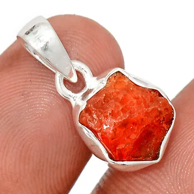 Natural Mexican Opal Rough 925 Sterling Silver Pendant Jewelry CP30503 • $14.99