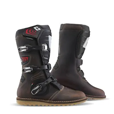 Gaerne Youth Balance Trials Boots Oiled Brown  Kids Junior • $266.01
